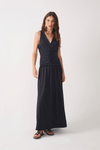 Vestido Franzido Fluity Com Tecido