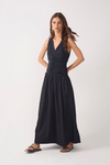 Vestido Franzido Fluity Com Tecido