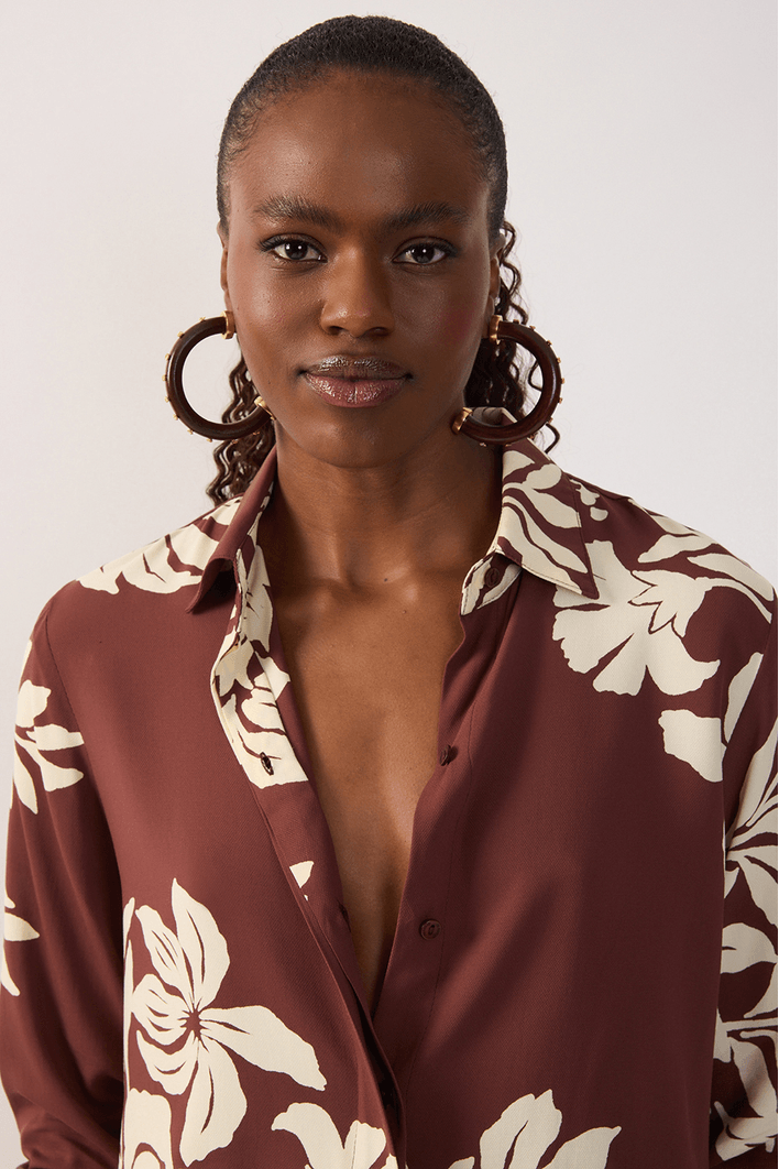 Camisa Est Bela Flor