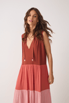 Vestido Longo Crepe Marias