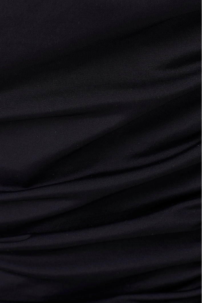 Vestido Franzido Fluity Com Tecido