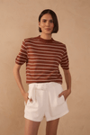 Blusa Tricot Manga Curta
