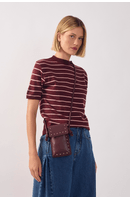Blusa Tricot Manga Curta