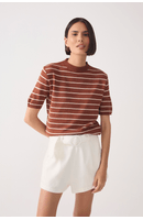 Blusa Tricot Manga Curta