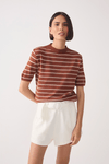 Blusa Tricot Manga Curta