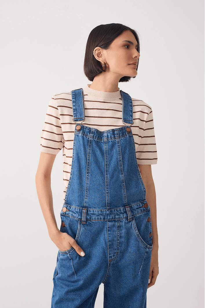 Blusa Tricot Manga Curta