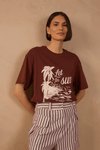 T-shirt Silk Let The Sun