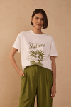 T-shirt Silk Nature