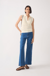 Calça Jeans Cropped