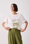 T-shirt Silk Nature