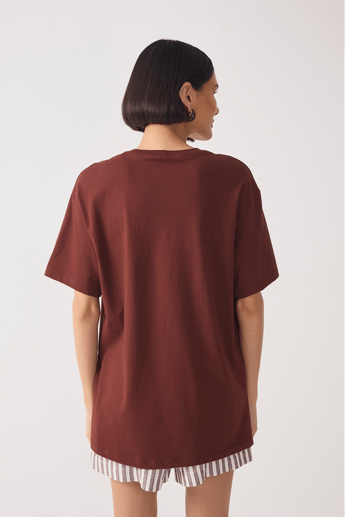 T-shirt Silk Let The Sun