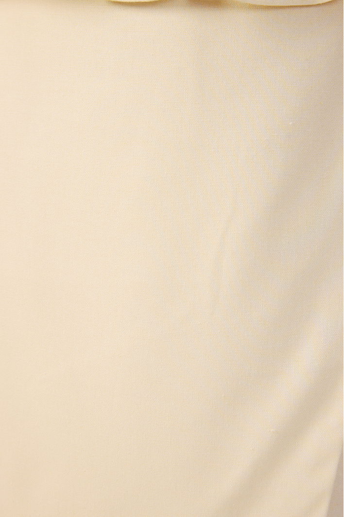 Short Saia Linho Transpassado