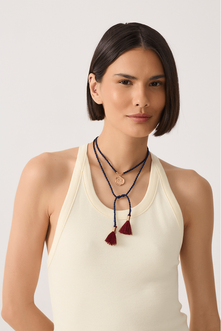 Colar Medalha Toque Solar