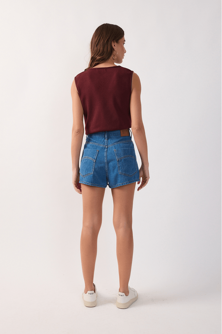 Short Jeans Pregas Cós