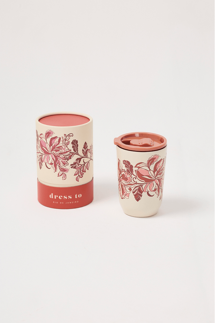 Copo Térmico 380ml Est Flor da Manhã