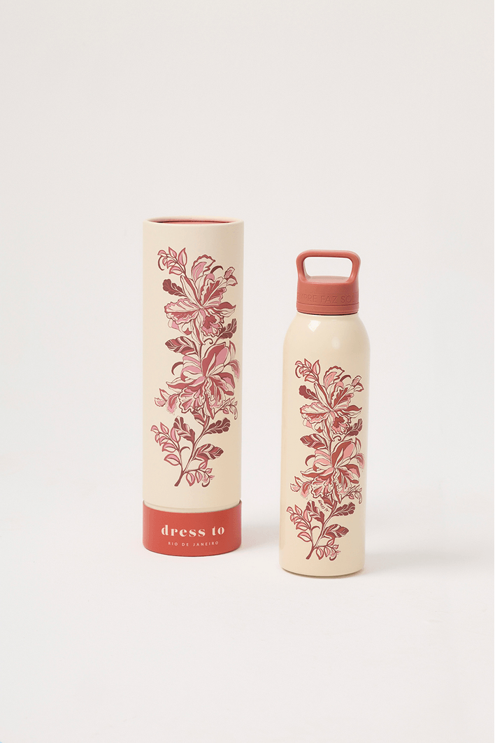 Garrafa Térmica 750ml Est Flor da Manhã