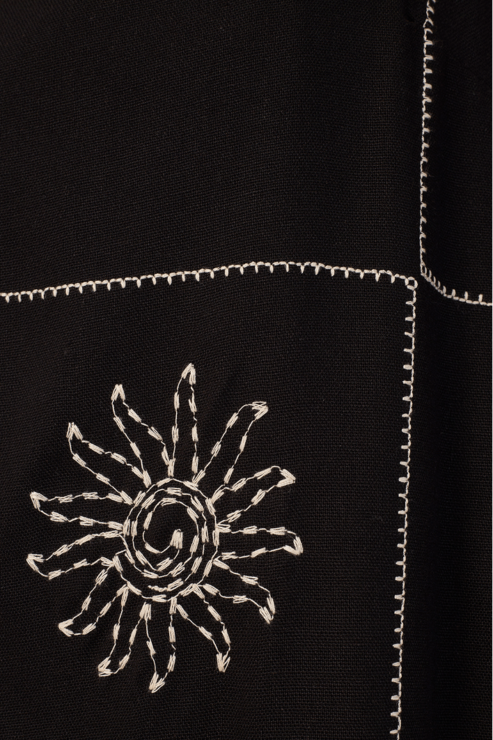 Macaquinho Linho Xadrez Sol