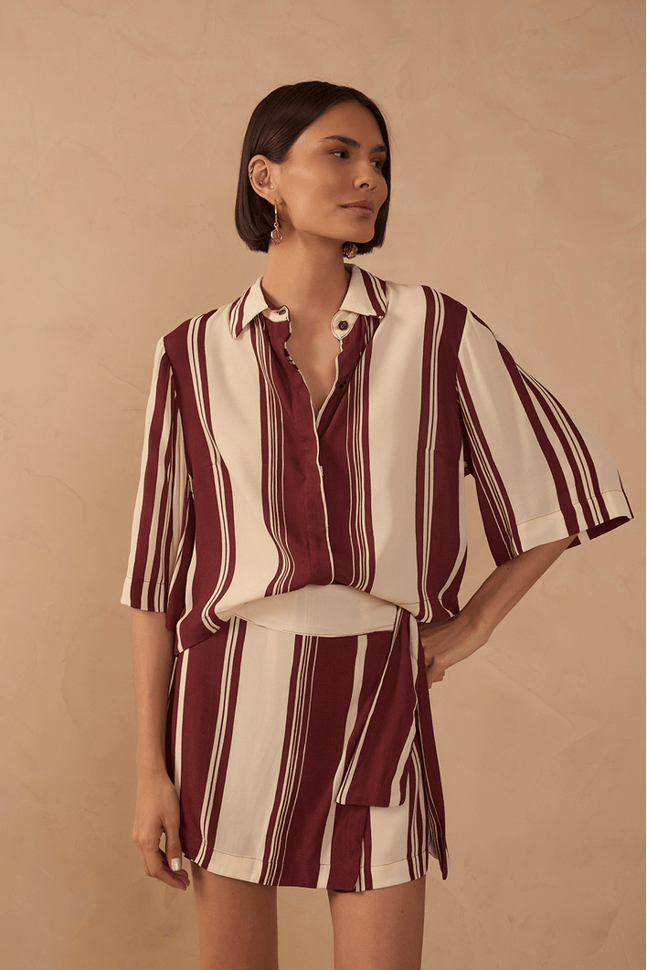 Camisa Cropped Est Listra Solene