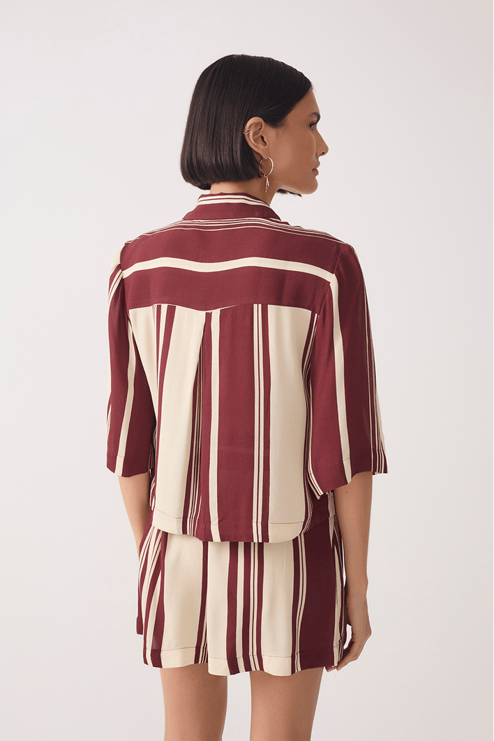 Camisa Cropped Est Listra Solene