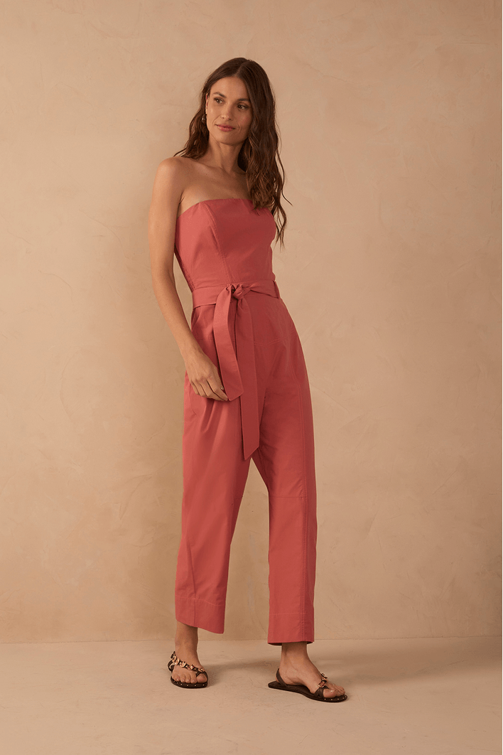 Macacão Algodão Barrel