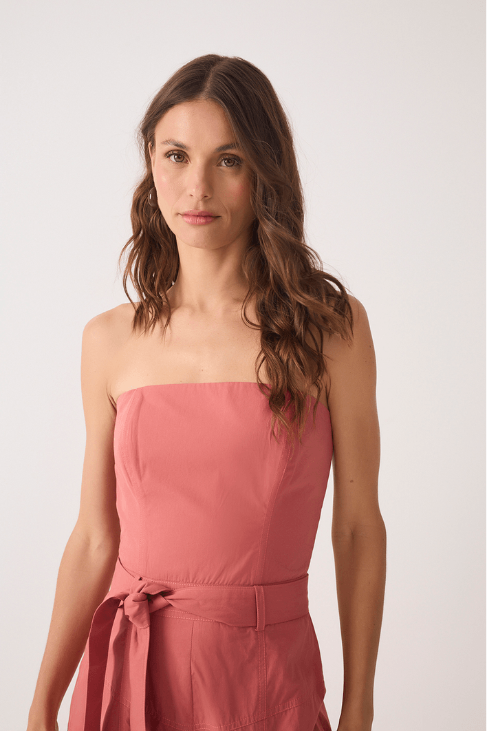 Macacão Algodão Barrel