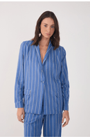 Blazer Linho Listrado