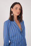 Blazer Linho Listrado