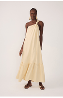 Vestido Cropped Linho Ombro Só