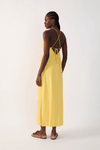 Vestido Cropped Linho Amarração