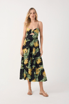 Vestido Midi Estampa Paraiso