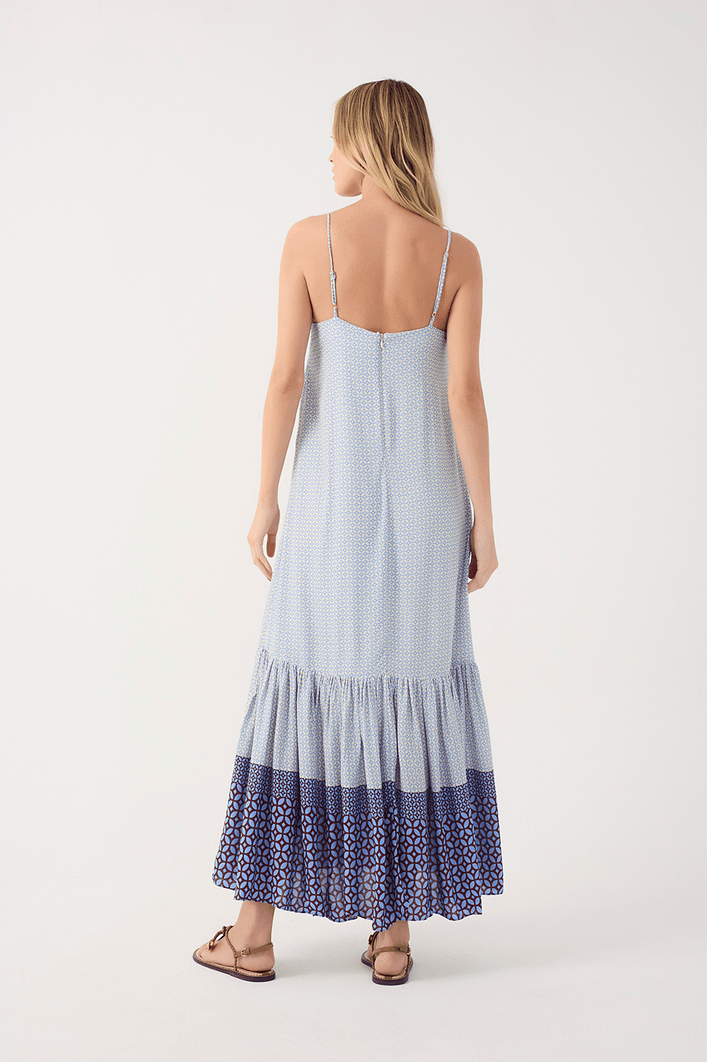 Vestido Cropped Estampa Ladrilho