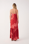 Vestido Cropped Estampa Orquidario
