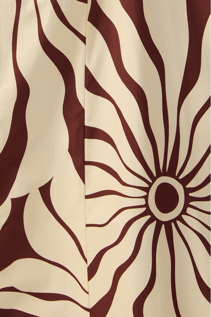 Vestido Cropped Algodão Est Alvorecer