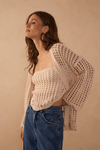 Blusa Crochet Lenço