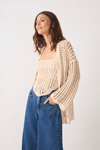 Blusa Crochet Lenço