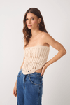 Blusa Crochet Lenço