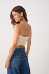 Blusa Crochet Lenço