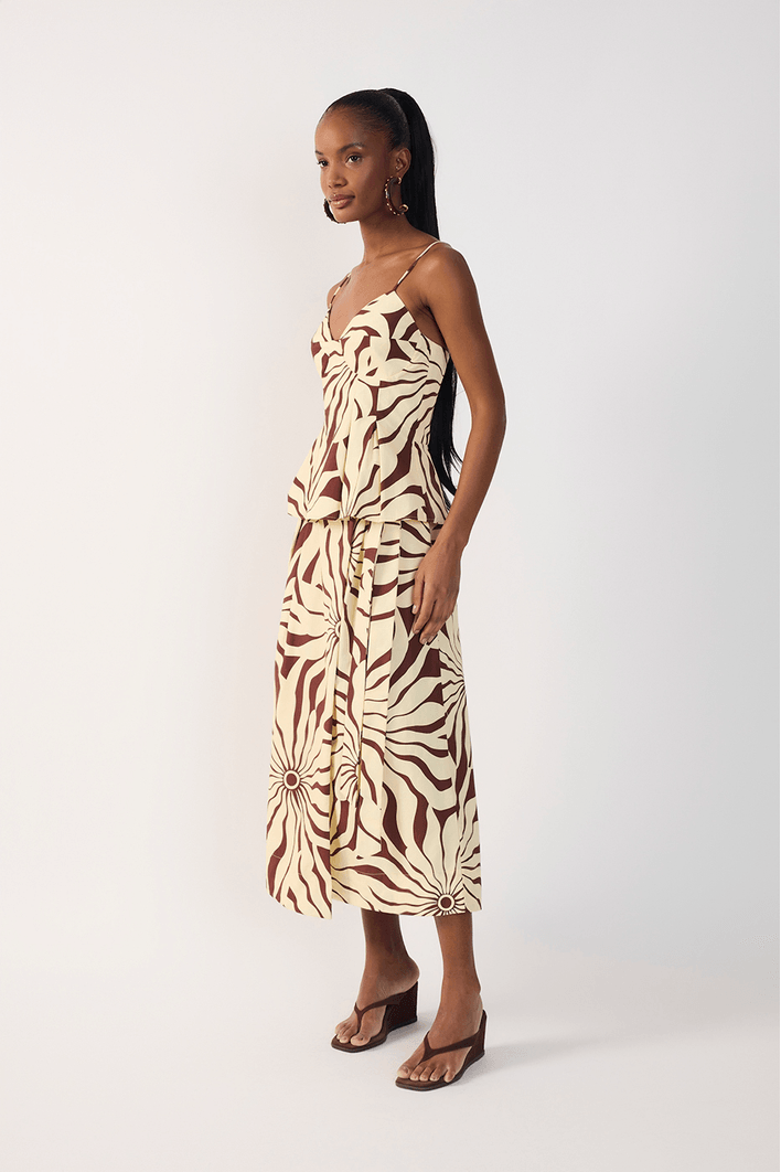 Saia Cropped Algodao Est Alvorecer