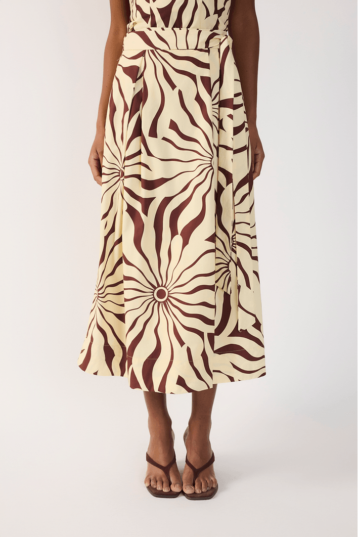 Saia Cropped Algodao Est Alvorecer