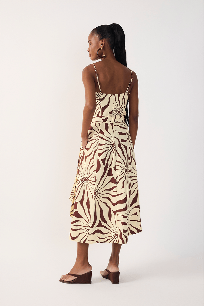 Saia Cropped Algodao Est Alvorecer
