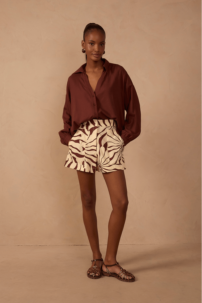 Short Algodao Est Alvorecer