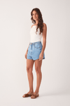 Short Jeans Cós Pespontado