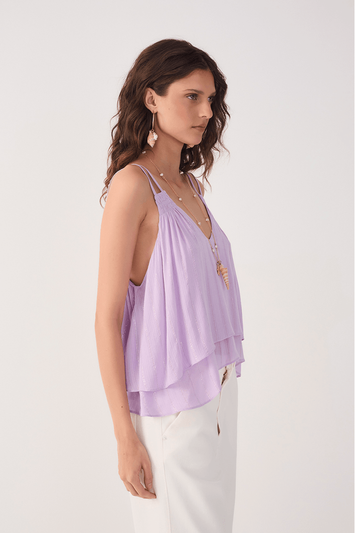 Blusa Lurex Camadas