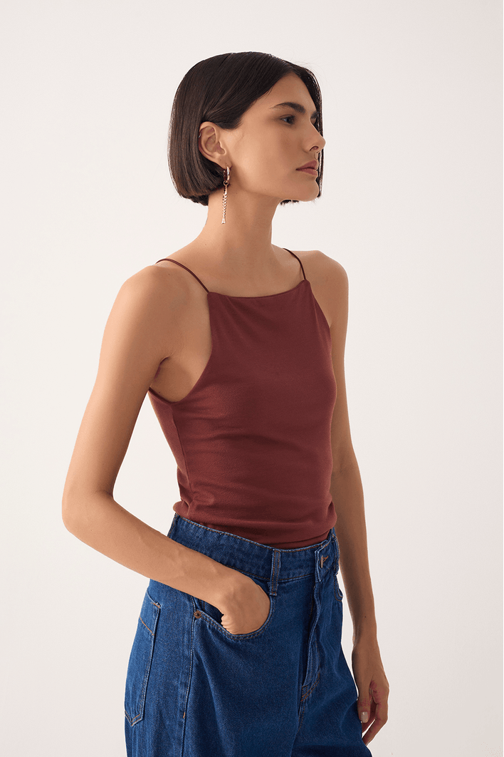 Blusa Decote Quadrado