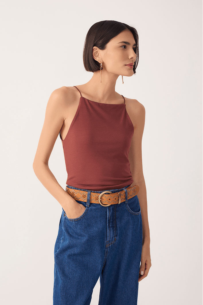 Blusa Decote Quadrado
