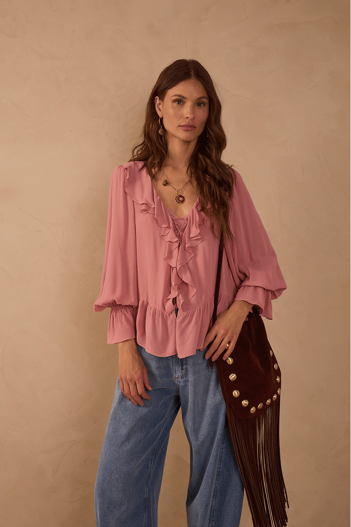 Blusa Ggt Babados