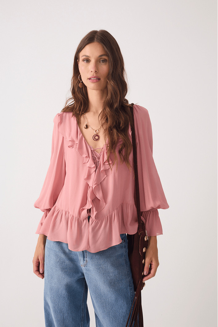 Blusa Ggt Babados