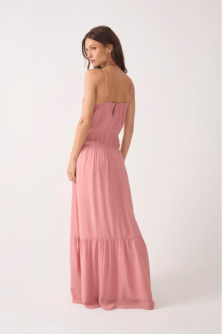 Vestido Longo Ggt Drapeado