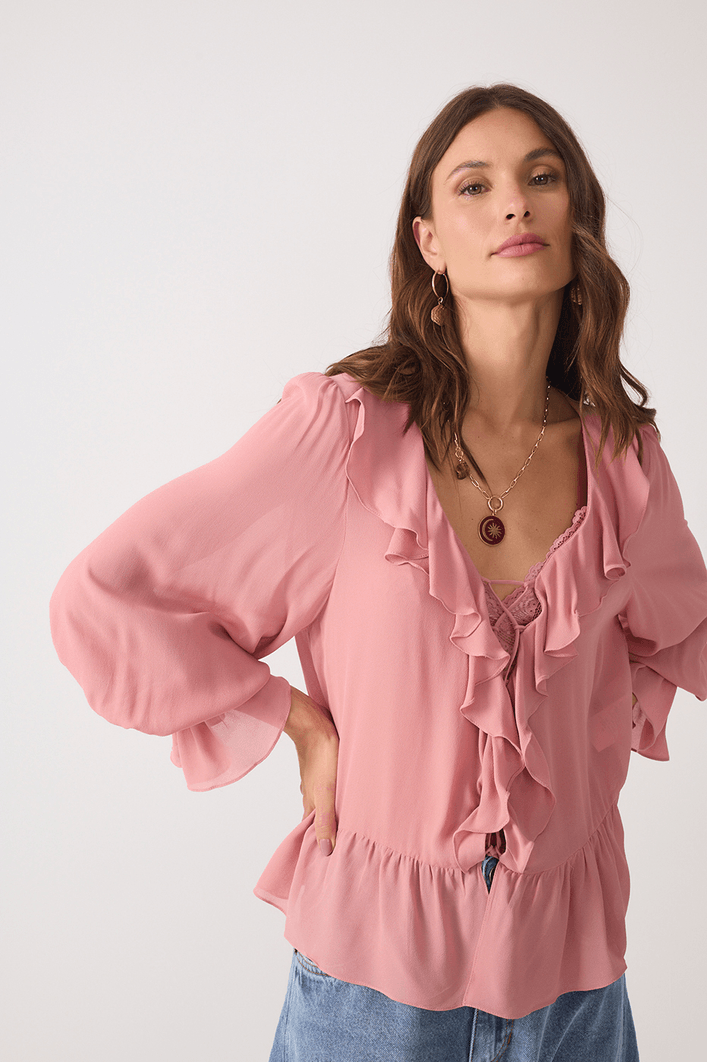 Blusa Ggt Babados
