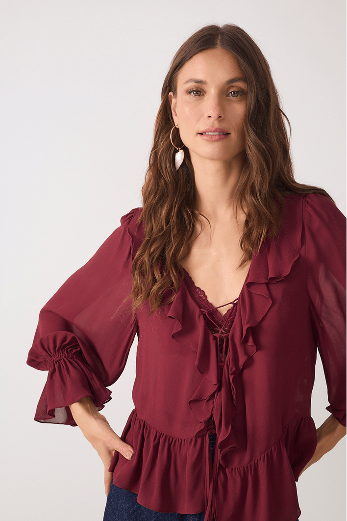 Blusa Ggt Babados